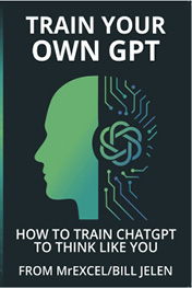 Обложка книги Train Your Own GPT от Bill Jelen