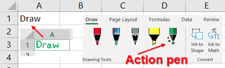 Пример использования функции DATE в ячейке Excel. Формула =DATE(2024, 12, 31) возвращает дату 31.12.2024.